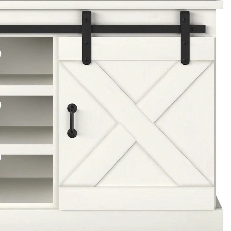 The Gray Barn Sycamore Rise Farmhouse Wood 66-inch TV Console