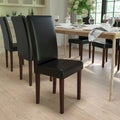 Upholstered Wood Parsons Chair (Set of 2) - 19W x 21.5D x 40H