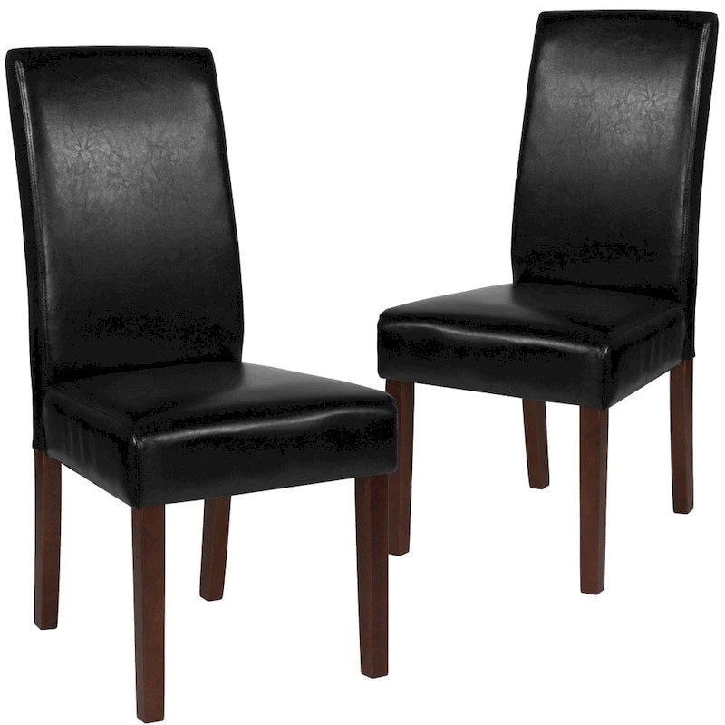 Upholstered Wood Parsons Chair (Set of 2) - 19W x 21.5D x 40H
