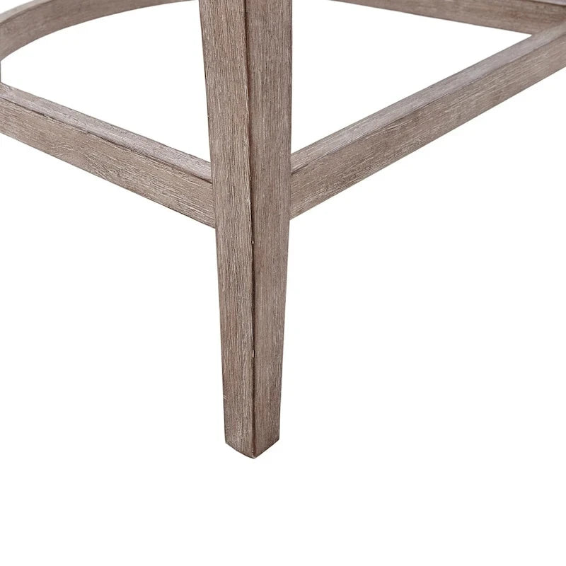 Madison Park Wheatley Natural Counter Stool - 21W x 24.5D x 37.25H