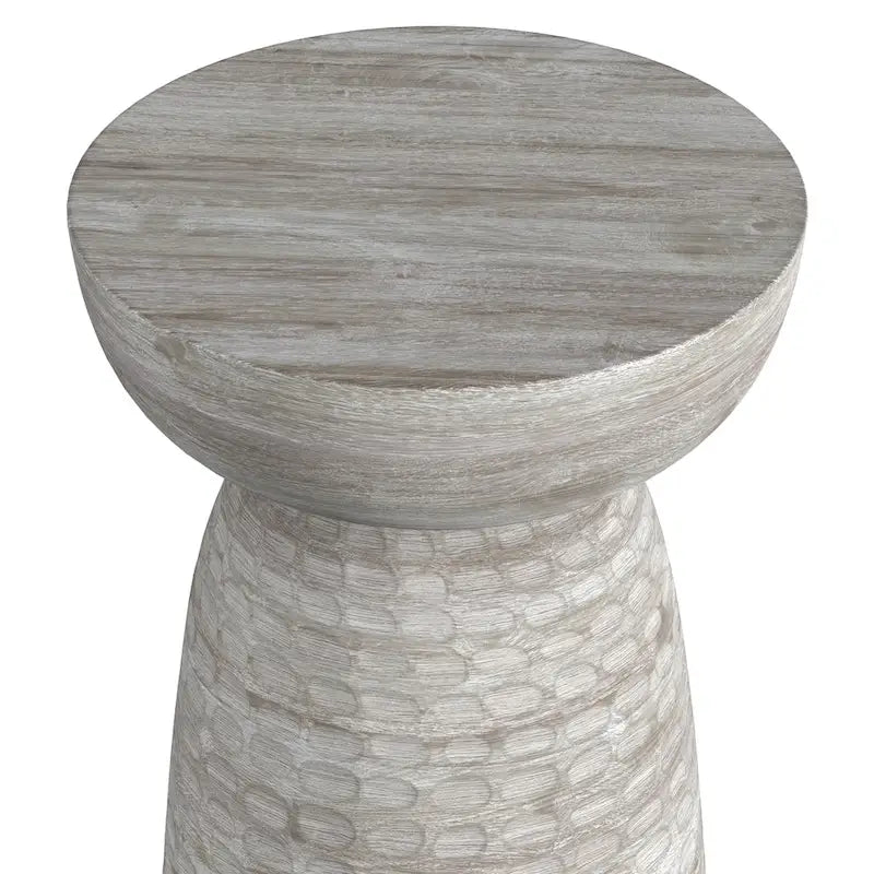 WYNDENHALL Willis 13 inch Wide Solid Wood Contemporary Accent Table & Fully Assembled - 12.6 D x 12.6 W x 17.7 H