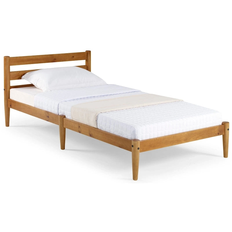 Mid-Century Twin Size Platform Bed