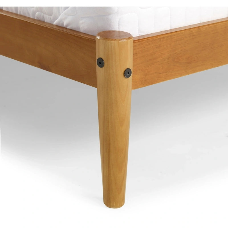 Mid-Century Twin Size Platform Bed