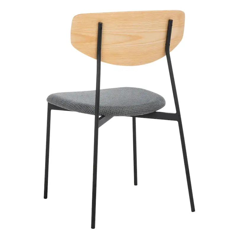 SAFAVIEH Noemie Mid-Century Dining Chair (Set of 2) - 20 W x 18.8 L x 32.5 H - 20Wx19Dx33H