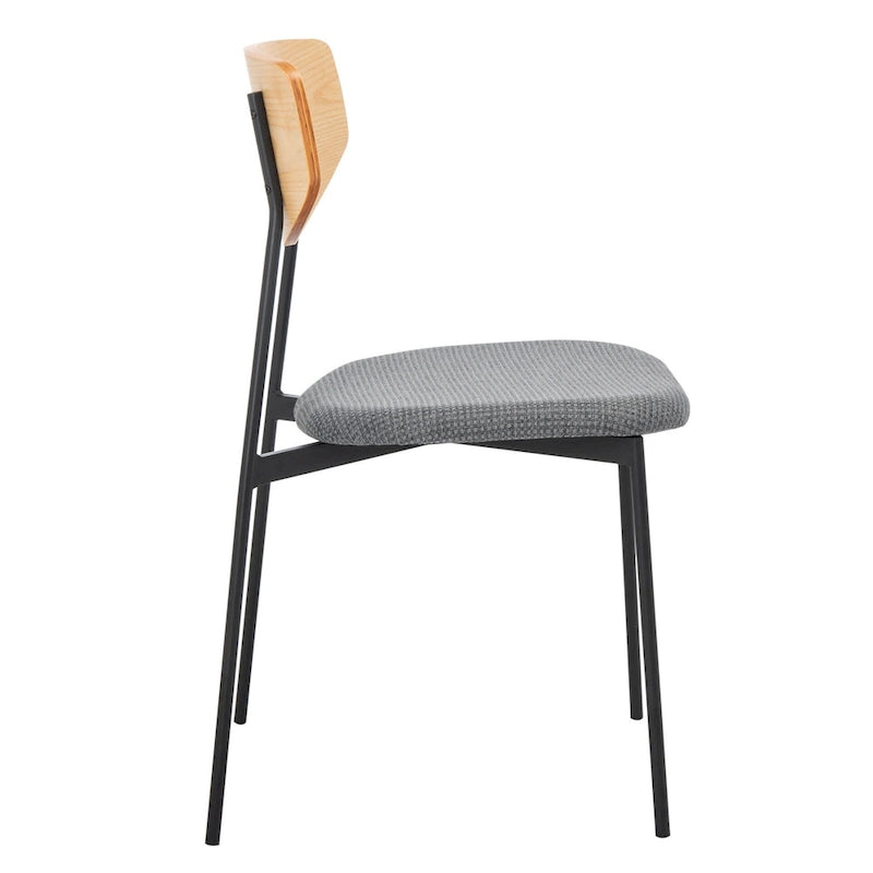 SAFAVIEH Noemie Mid-Century Dining Chair (Set of 2) - 20 W x 18.8 L x 32.5 H - 20Wx19Dx33H