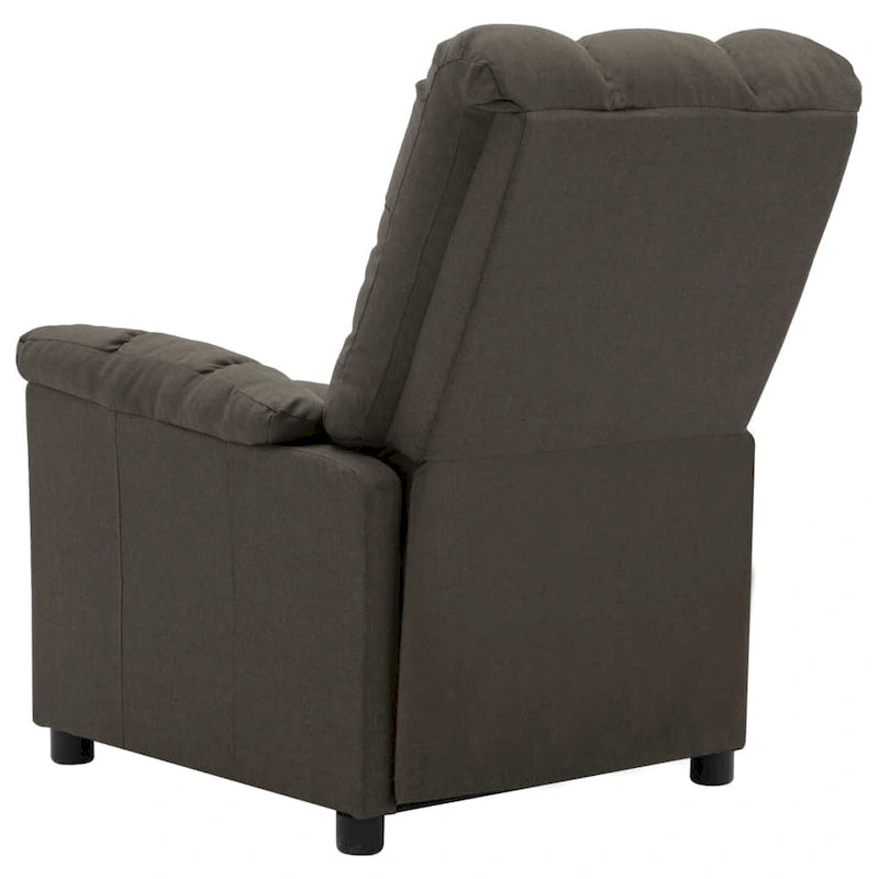 vidaXL Recliner Taupe Fabric - 29.1 x 38.9 x 40.1