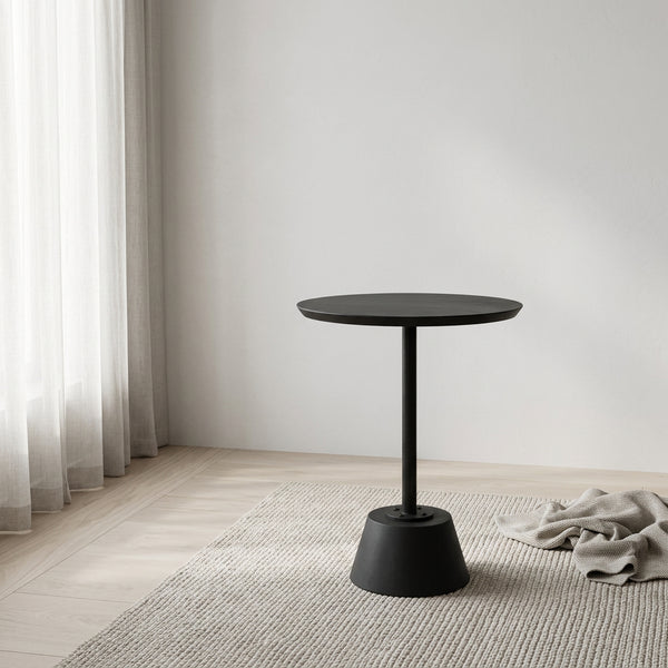 Pedestal Table with Detailing - 24 H x 20 W x 20 D