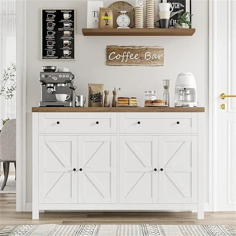 Buffet Sideboard Cabinet - 15.7D x 55.1W x 35.4H